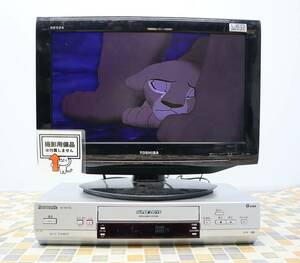 △ VHS再生確認済み｜ビデオデッキ｜Panasonic パナソニック NV-HV71G VHS デッキ｜ 2004年製 ■N3912