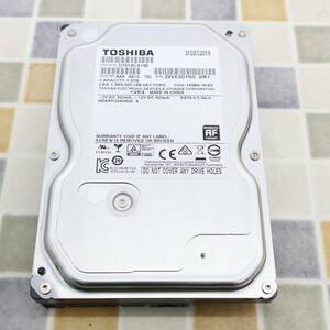 ∨PCパーツ 1TB｜SATA 内蔵型 3.5インチ ハードディスク｜TOSHIBA 東芝 DT01ACA100 内蔵 HDD｜フォーマット済み ■O6032