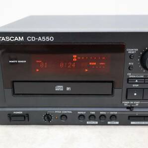 ▲ ｜カセット CDプレーヤー コンビネーションプレーヤー｜TASCAM CD-A550 ｜ 業務用CDプレーヤー カセットデッキ ■P1289の画像2