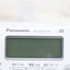 ◆ 動作確認済み｜デジタルコードレス電話機 親機 子機｜Panasonic パナソニック VE-GD21-W ｜ホワイト ■O0390の画像3