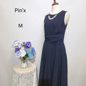 Pin'x 極上美品　ドレス　ワンピース　パーティー　黒色　Мサイズ