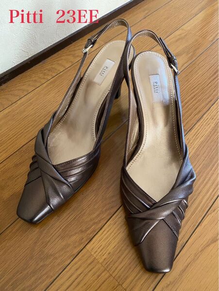 Pitti ハイヒール パンプス バックストラップ 超美品 23EE
