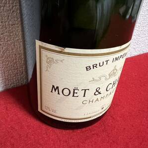 JP1245＊古酒 未開栓品 シャンパン MOET CHANDON BRUT IMPERIAL 750ml 12%＊の画像2