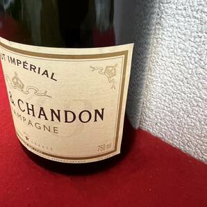 JP1245＊古酒 未開栓品 シャンパン MOET CHANDON BRUT IMPERIAL 750ml 12%＊の画像3