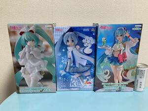 初音ミク -HATSUNE MIKU-★SweetSweets クリームソーダ★ノエル Exc∞d Creative Figure★雪ミク スカイタウンver. Luminasta★まとめて♪