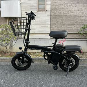 新品　カゴ付　めちゃ速　リミッターカット　フル電動自転車　アクセル付　ひねちゃ　モペット