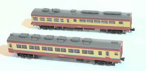 [F3JV53]KATO[saro455][sa is si455] total 2 both case none 457 series . direct current express train used N gauge Junk 