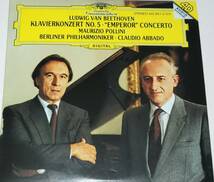 新品CDポリーニ・アバド・ベルリン/ベートーヴェン：ピアノ協奏曲第5番『皇帝』_画像1