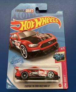 HOTWHEELS ホットウィール CUSTOM '18 FORD MUSTANG GT フォード マスタング FORMULA DRIFT