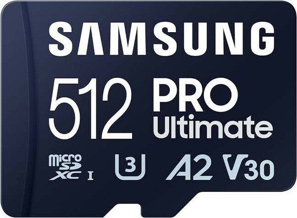 マイクロSD micro Samsung PRO Ultimate マイクロSDカード 512GB microSDXC UHS-I U3 MB-MY512SA-IT/EC国内正規保証品