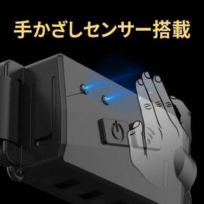 2個 超軽量 LED ヘッドライト 懐中電灯 充電式 センサー機能  停電 キャンプ ソロキャンプ アウトドア 災害 夜釣り の画像7