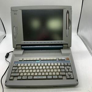 6-4-69■ シャープ　ワープロ　書院　WD-VP1 中古　現状品 通電確認済みSHARP Shoin