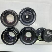 6-4-12■KONICA HEXANON AR 50mm F1.7 / 28mm F3.5 コニカ ヘキサノン レンズ 中古現状品　LENS MADE IN JAPAN 55 φ_画像1