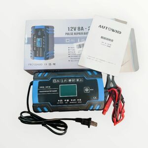 AUTOWHD 12Vと24V用鉛蓄バッテリー充電器 バッテリーチャージャー