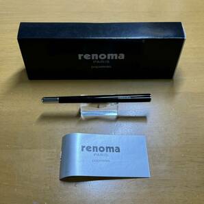 新品 廃盤 Pentel ぺんてる renoma レノマ シャーペン 0.5mm キャップ式 ブラックマーブル軸 REP36-A 箱付き
