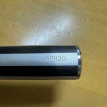 新品 廃盤 Pentel ぺんてる renoma レノマ 水性 ボールペン RER20A-A 黒ストライプ軸 昭和レトロ_画像5