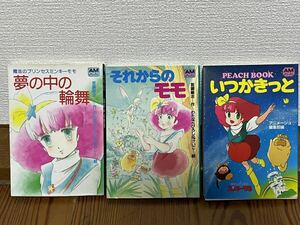 アニメージュ文庫　魔法のプリンセスミンキーモモ　それからのモモ　夢の中の輪舞　peach bookいつかきっと　3冊セット