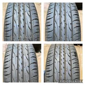 美品 185/65R15 88S DUNLOP ENASAVE バリ山4本セット 15x5.5J ET 50 PCD 4Hx100 ホンダフリード純正の画像9