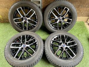 美品　165/65R14 79Q BRIDGESTONE BLIZZAK VRX スタッドレス 4本セット　14x5.5J ET 43 PCD 4Hx100 ハブ系やく　68mm