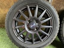 美品　165/55R14 72Q NorthTrek N3i スタッドレス バリ山4本セット　14x4.5J ET45 PCD 4Hx100 軽自動車等_画像2