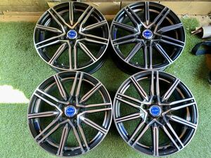 EURO SPORT 17x6.5J ET ＋52 PCD 114.3 5H ハブ系やく　73mm