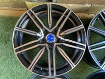 EURO SPORT 17x6.5J ET ＋52 PCD 114.3 5H ハブ系やく　73mm_画像2