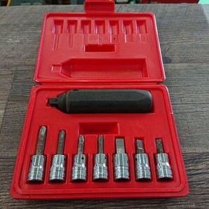 【中古現状品】Snap-on スナップオン PIT120 3/8sq インパクトドライバーセットの画像1