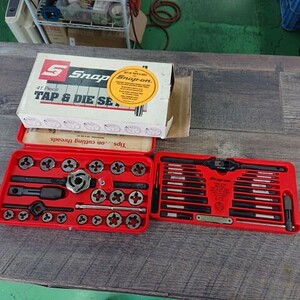 【中古現状品】Snap-on　スナップオン　TDM-117A　タップ＆ダイスセット