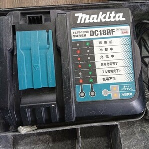 【中古現状品】【ケース違いあり】Makita マキタ TD147D 18V 充電式インパクトドライバ BL1860B×２ DC181RF付の画像10