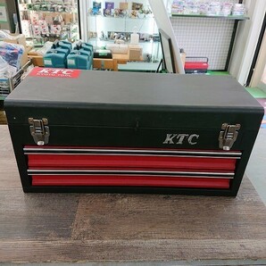 【中古現状品】KTC ツールチェスト 工具箱 二段の画像1