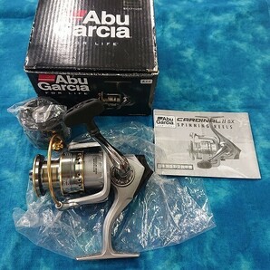 【未使用展示品】Abu Garcia CARDINAL2 SX CARDIISX3000 替えスプール付き スピニングリールの画像1