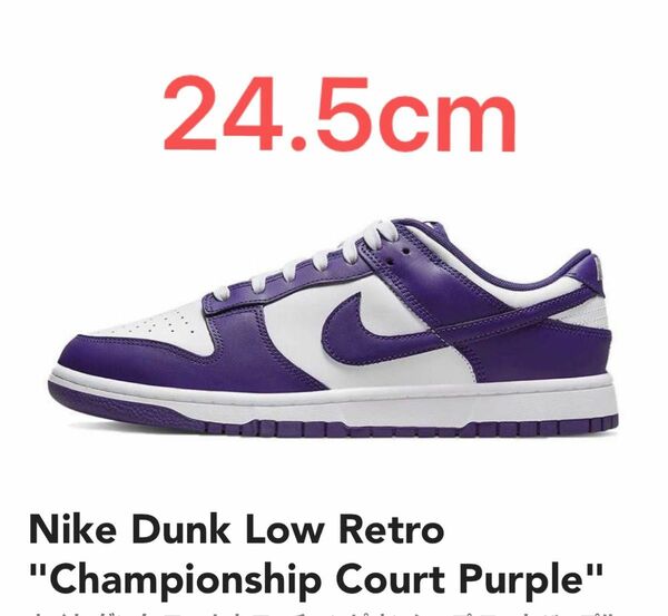 Nike Dunk Low Retro "Championship Court Purple