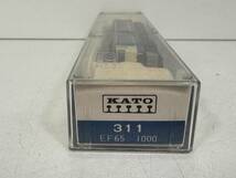 S0603−600 1704【1円スタート】Nゲージ　KATO　カトー　311 EF 1000　電気機関車　鉄道模型　_画像3