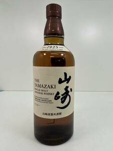 H0604-61 1851【1円スタート】 山崎　THE YAMAZAKI　ノンエイジ　シングルモルトウイスキー　700ml　43％　未開栓　古酒