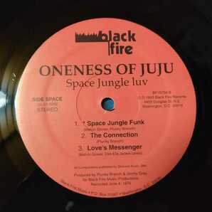 レアグルーヴ大名盤！ Oneness Of Juju African Rhythms + Space Jungle Luvの画像8