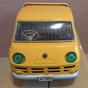 ブリキ ヨネザワ 米澤玩具 日産 プリンス ホーマー 日通カラー 日本通運 トラックの画像9
