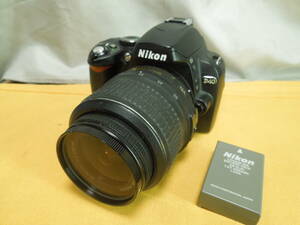 ニコン/ Nikon D40／ AF-S DX NIKKOR 18-55mm F3.5-5.6G VR／ 動作良品 レンズキット 