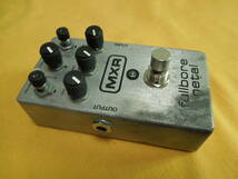 ♪ MXR / Fullbore Metal ハイゲイン ディストーション中古 動作確認 エフェクター _画像3