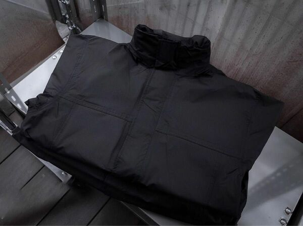 DEAD STOCK" UK General Service Black WET WEATHER Jacket Size/L 