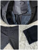 [ウォッシャブル] THE SUIT COMPANY スーツカンパニー セットアップスーツ WSY ストレッチ 伸縮性 アンコン グレンチェック グレー M_画像8