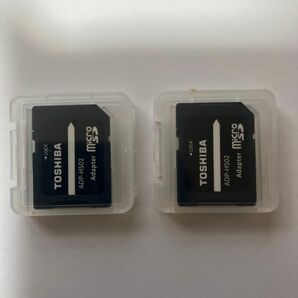 中古品東芝 SeeQVault対応 microSDHC16GB 2個