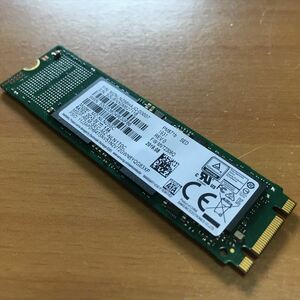 1) Samsung M.2 SATA SSD 256GB MZ-NLN256C MGF 2280 使用時間6894時間