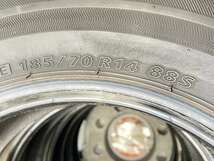 中古タイヤ サマータイヤ 4本セット 185/70R14 ブリヂストン エコピア NH100_画像5