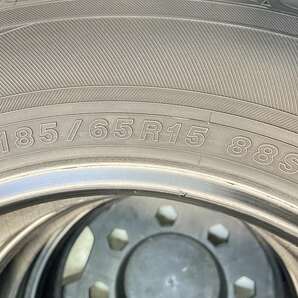 中古タイヤ サマータイヤ 4本セット 185/65R15 ヨコハマ ブルーアースの画像5