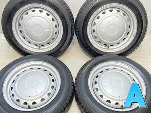 中古タイヤ スタッドレスタイヤ ホイールセット 4本セット 175/65R15 　 JECT YE 15x6.0 100/114.3-4穴 ブリヂストン アイスパートナー2