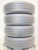 中古タイヤ サマータイヤ ホイールセット 4本セット 175/65R15 トヨタ純正 15x5.0 100-4穴 ブリヂストン ネクストリー_画像3