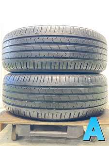 中古タイヤ サマータイヤ 2本セット 225/55R17 ブリヂストン エコピア NH100