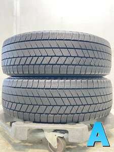 中古タイヤ スタッドレスタイヤ 2本セット 195/65R15 ブリヂストン ブリザック VRX3