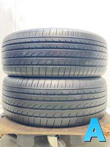 中古タイヤ サマータイヤ 2本セット 215/55R17 ヨコハマ ブルーアース RV-02