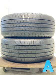 中古タイヤ サマータイヤ 2本セット 215/55R17 ダンロップ ヴューロ VE304